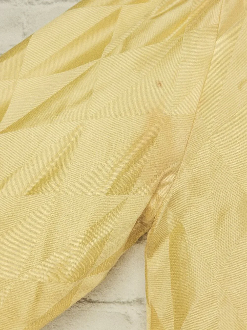 Vintage Silk Bellino Blouse (Yellow) - Picture 2 of 8